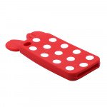 Wholesale iPhone 4S/4 3D Ribbon Bow Case (Red)
